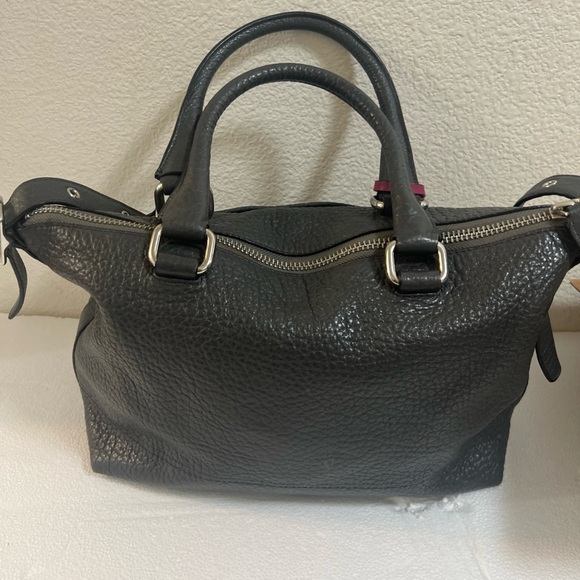 Coach Gray and Pink Satchel - Picture 2 of 8